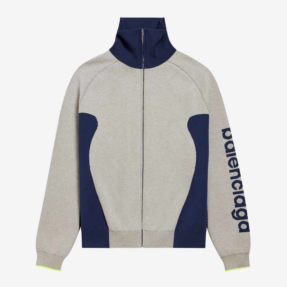 Balenciaga Bodies Knitted Zip-Up Cardigan – ZAP