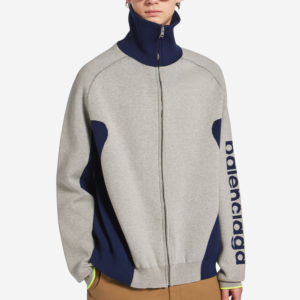 Balenciaga Bodies Knitted Zip-Up Cardigan – ZAP