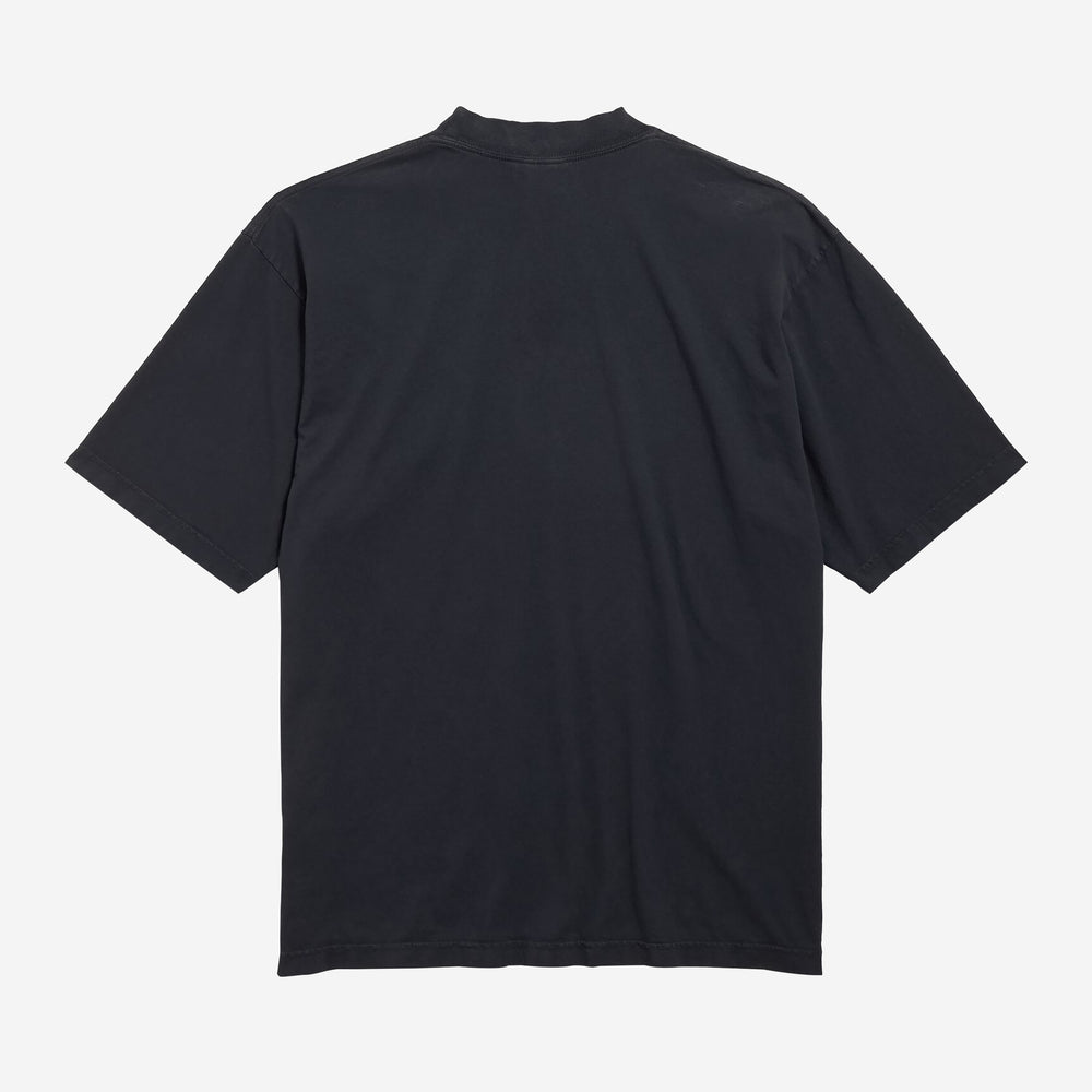 Balenciaga Medium Fit Cursive T-Shirt – ZAP