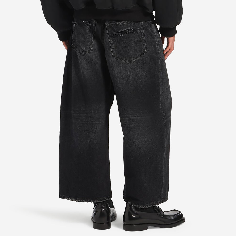 Balenciaga Curved Black Jeans – ZAP