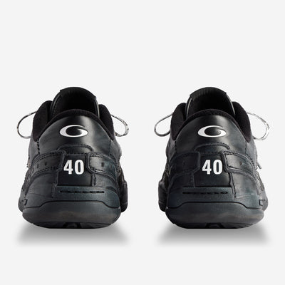 Balenciaga Hamptons Worn-out Black Sneakers