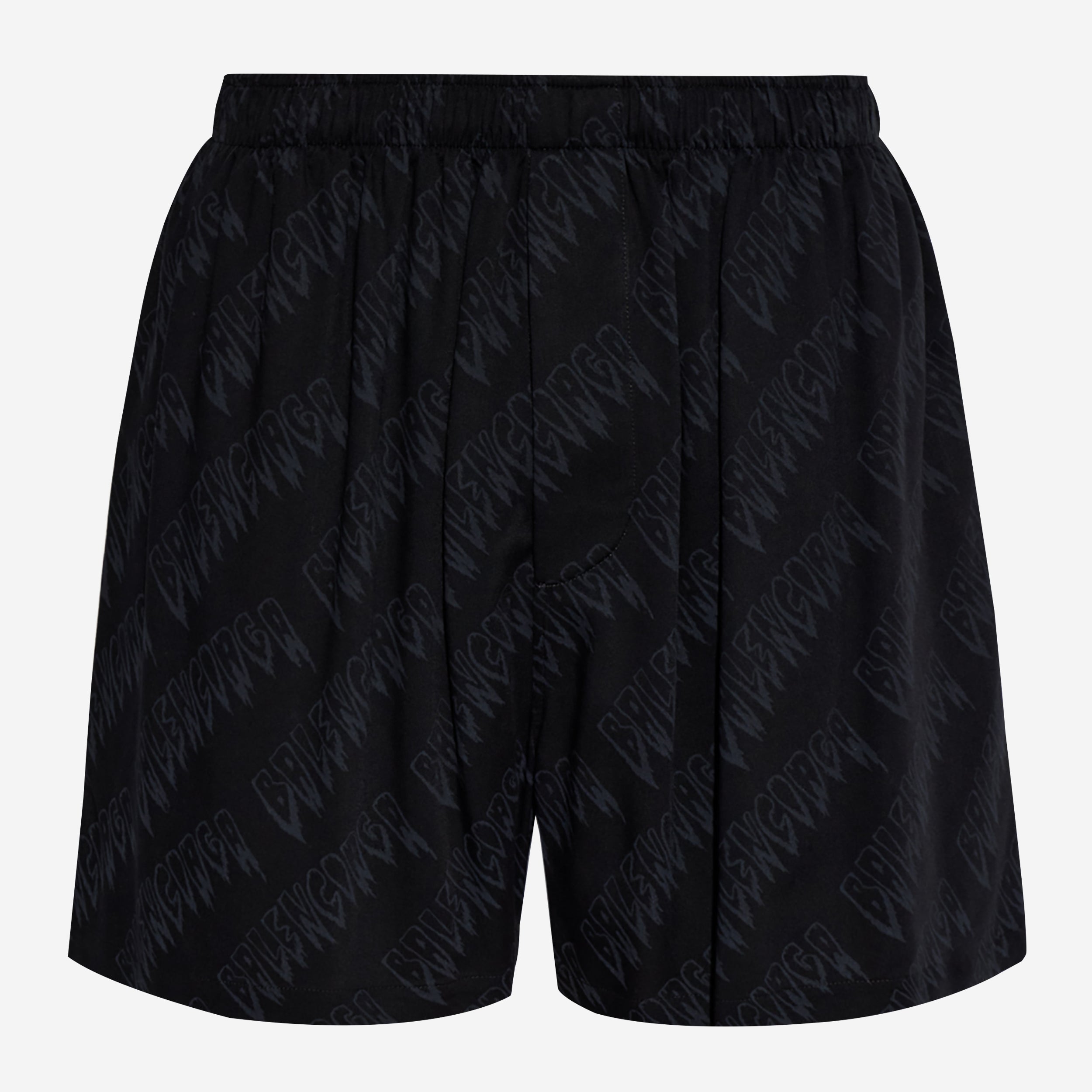 Balenciaga Creeper Logo Print Shorts