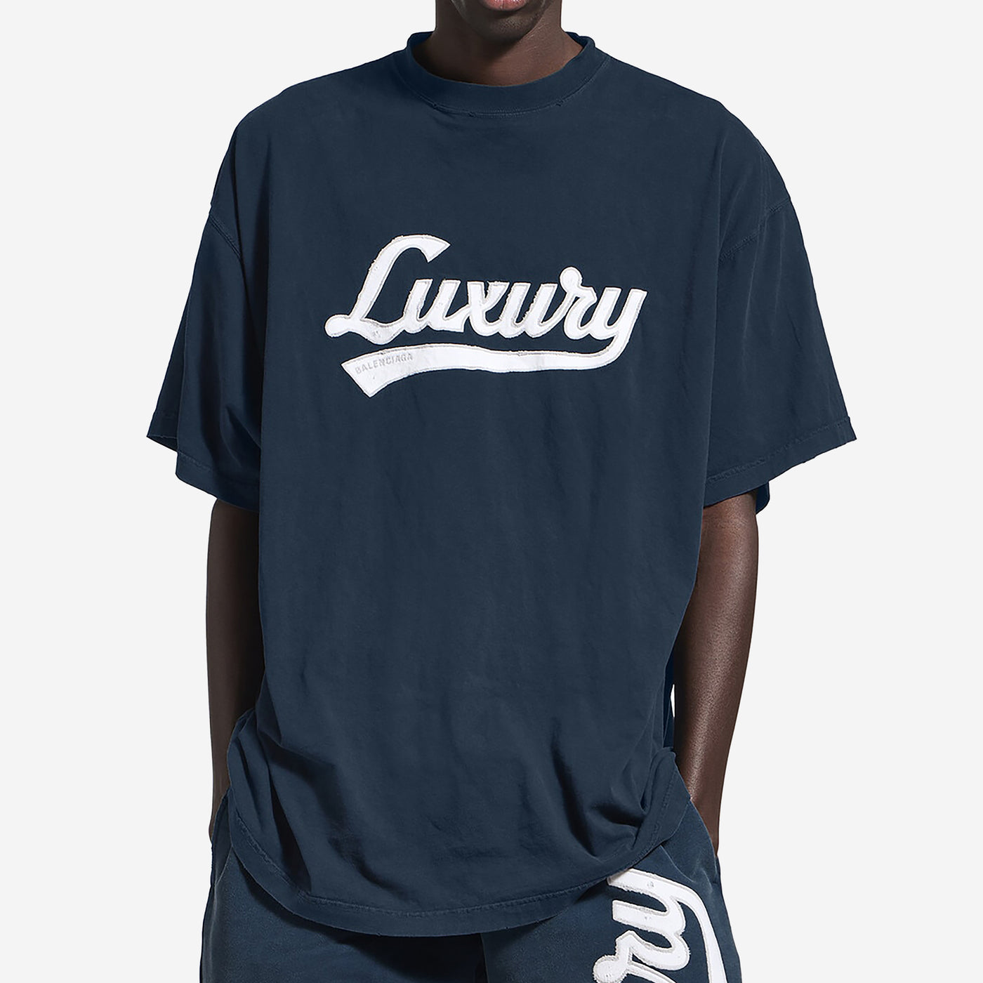 Balenciaga Luxury Script Oversized T-shirt