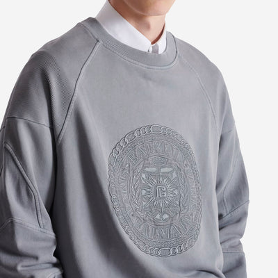 Balmain Embroidered Médaille Sweatshirt