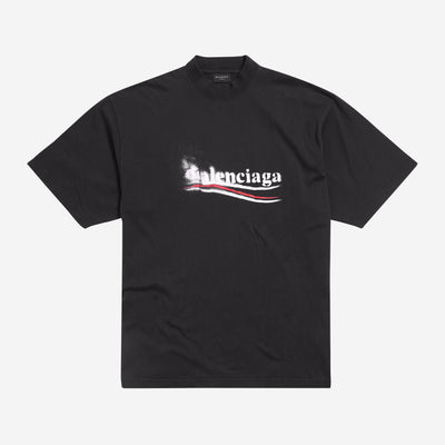 Balenciaga Political Stencil Vintage T-Shirt