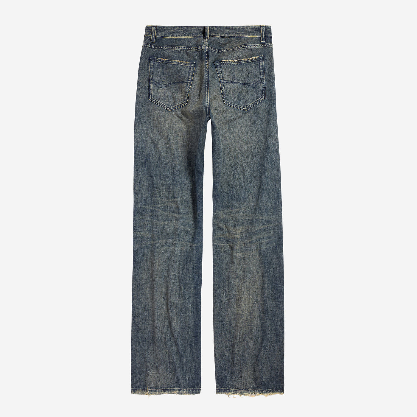 Balenciaga Relaxed Fit Cotton Denim Jeans