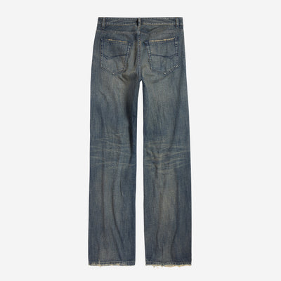 Balenciaga Relaxed Fit Cotton Denim Jeans
