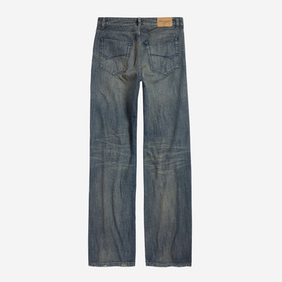 Balenciaga Relaxed Fit Cotton Denim Jeans