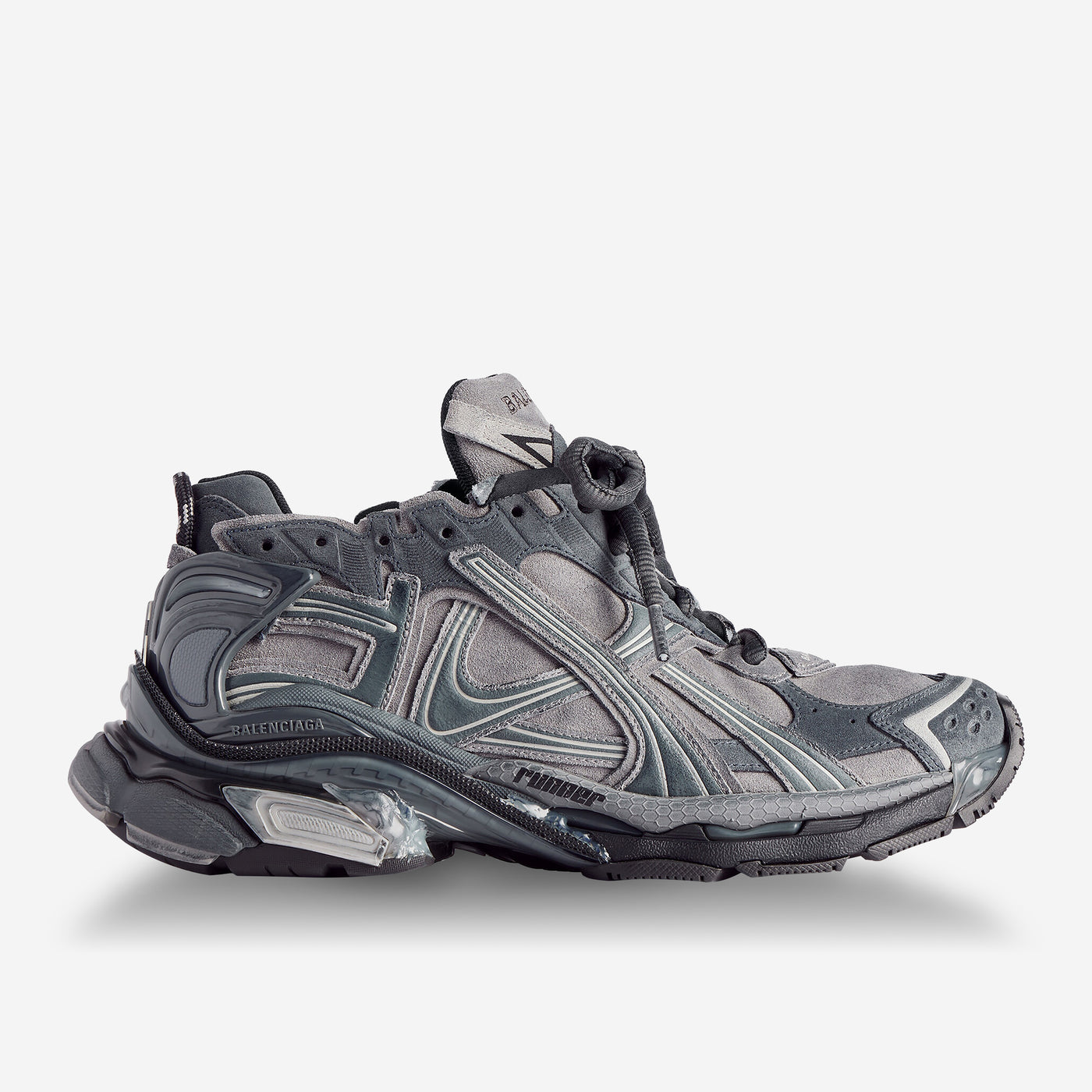 Balenciaga Runner Mesh Low-Top Sneakers