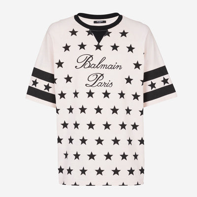 Balmain Signature Stars T-Shirt