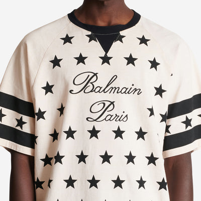 Balmain Signature Stars T-Shirt