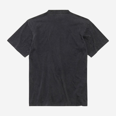 Balenciaga Standard Regular Fit Faded Black T-Shirt