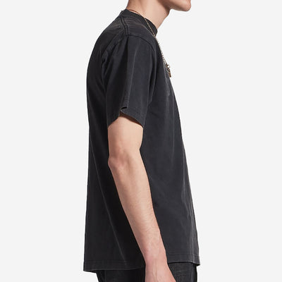 Balenciaga Standard Regular Fit Faded Black T-Shirt