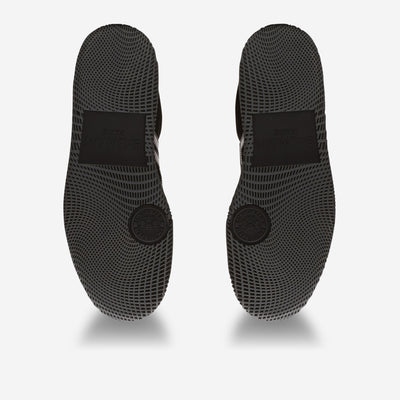 Balmain Swan Suede And Patent Leather Sneakers