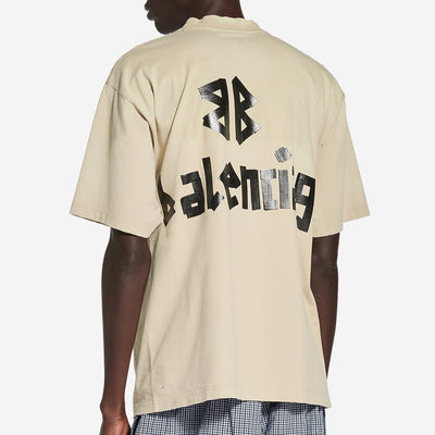Balenciaga Medium Fit Tape Type T-Shirt