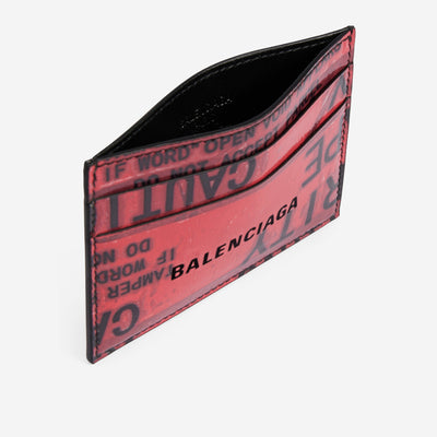 Balenciaga Tape Type Card Holder