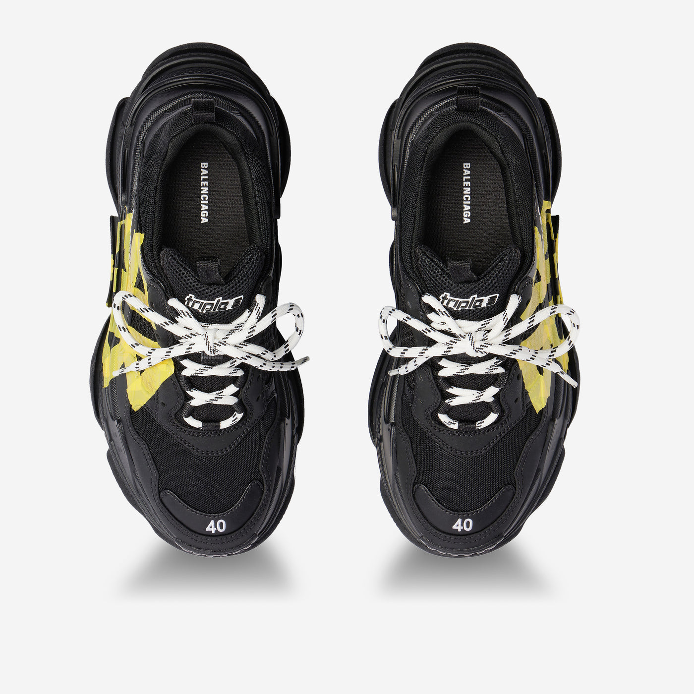 Balenciaga Triple S Tape Type Sneakers