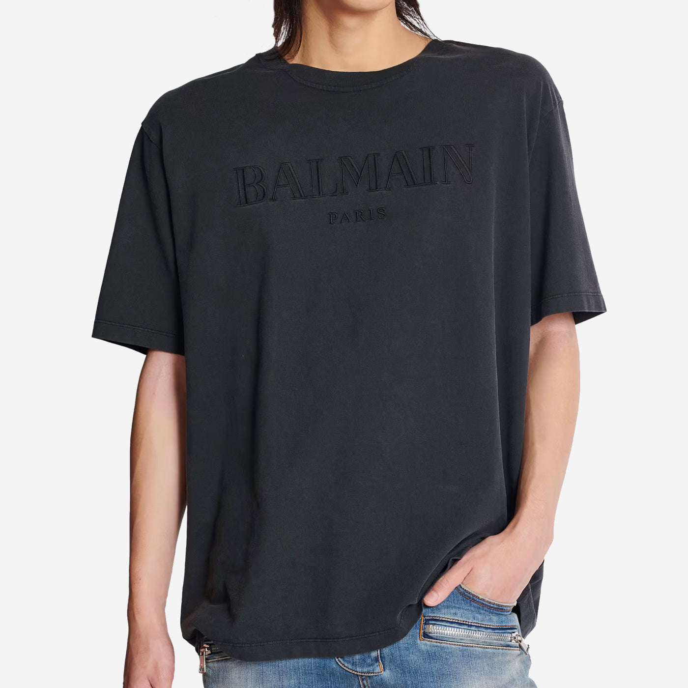 Balmain Vintage Embroidered T-Shirt