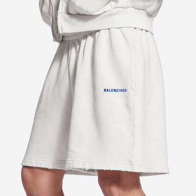 Balenciaga Dry Fleece Back Shorts