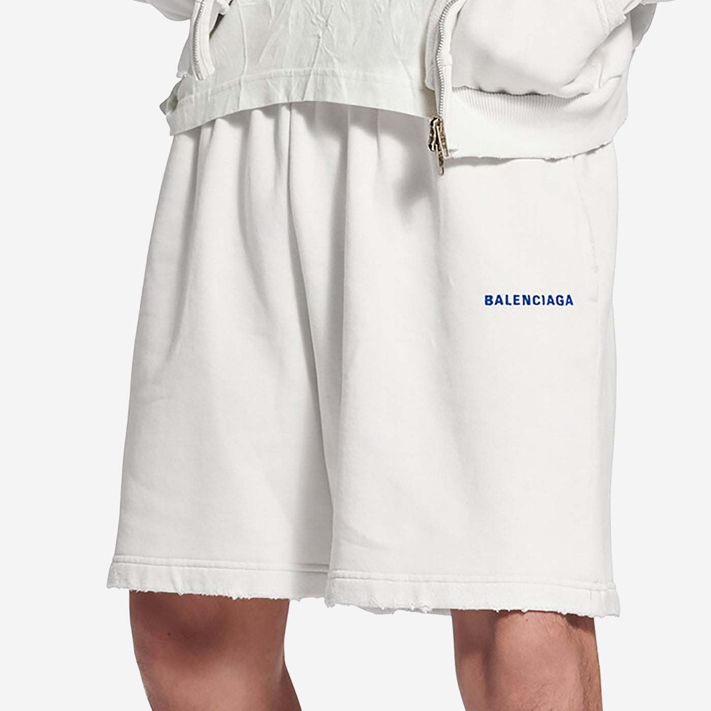 Balenciaga Dry Fleece Back Shorts
