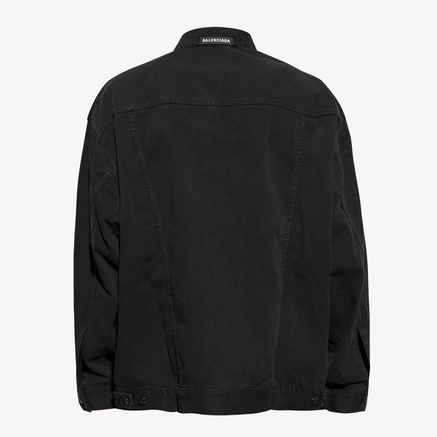 Balenciaga Black Denim Jacket