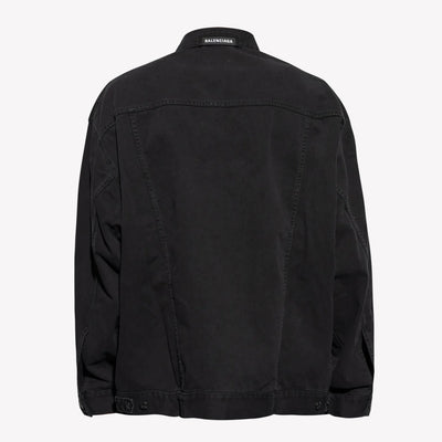 Balenciaga Black Denim Jacket
