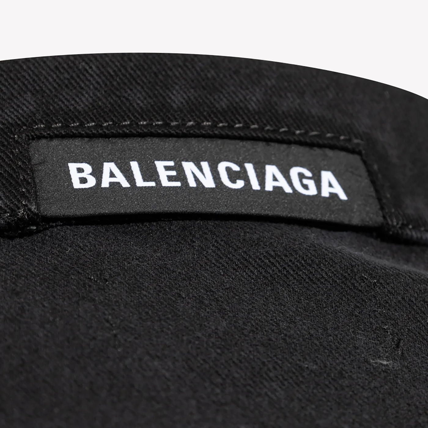 Balenciaga Black Denim Jacket