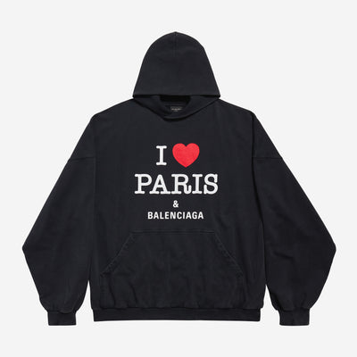 Balenciaga I Love Paris & Balenciaga Hoodie