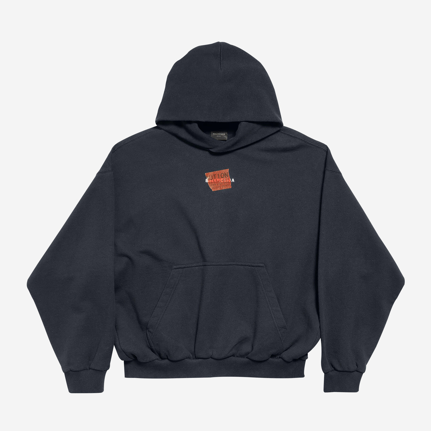 Balenciaga Taped Bal Back Dry Meddium Fit Hoodie