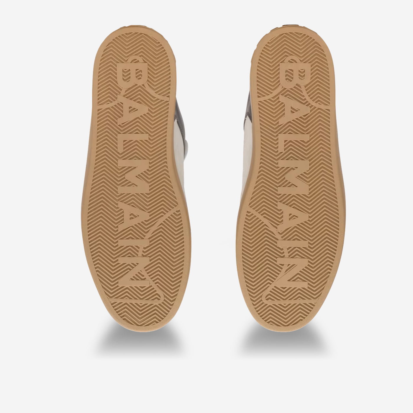 Balmain B-Court Flip Leather Sneakers