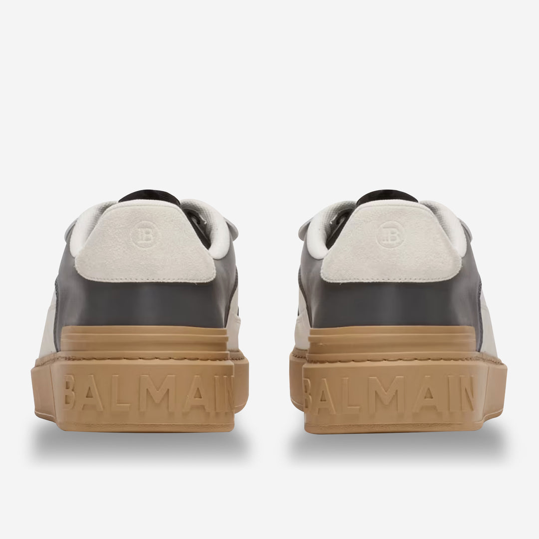 Balmain B-Court Flip Leather Sneakers – ZAP