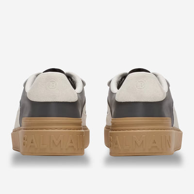 Balmain B-Court Flip Leather Sneakers