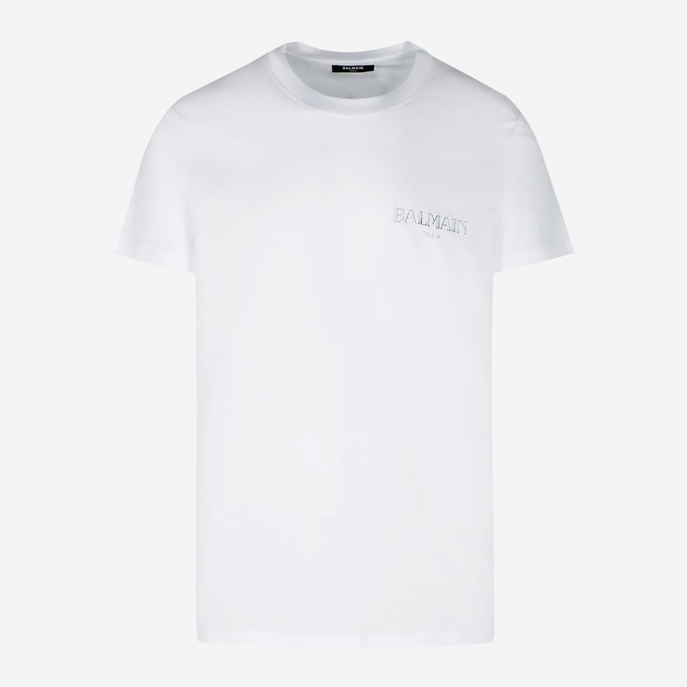 Balmain Vintage Gel Balmain Logo Slim Fit T-Shirt