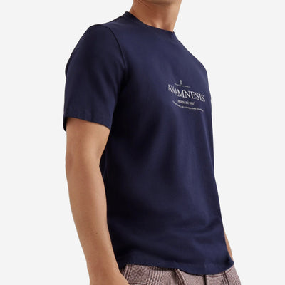 Brunello Cucinelli Anamnesis Logo Print T-Shirt