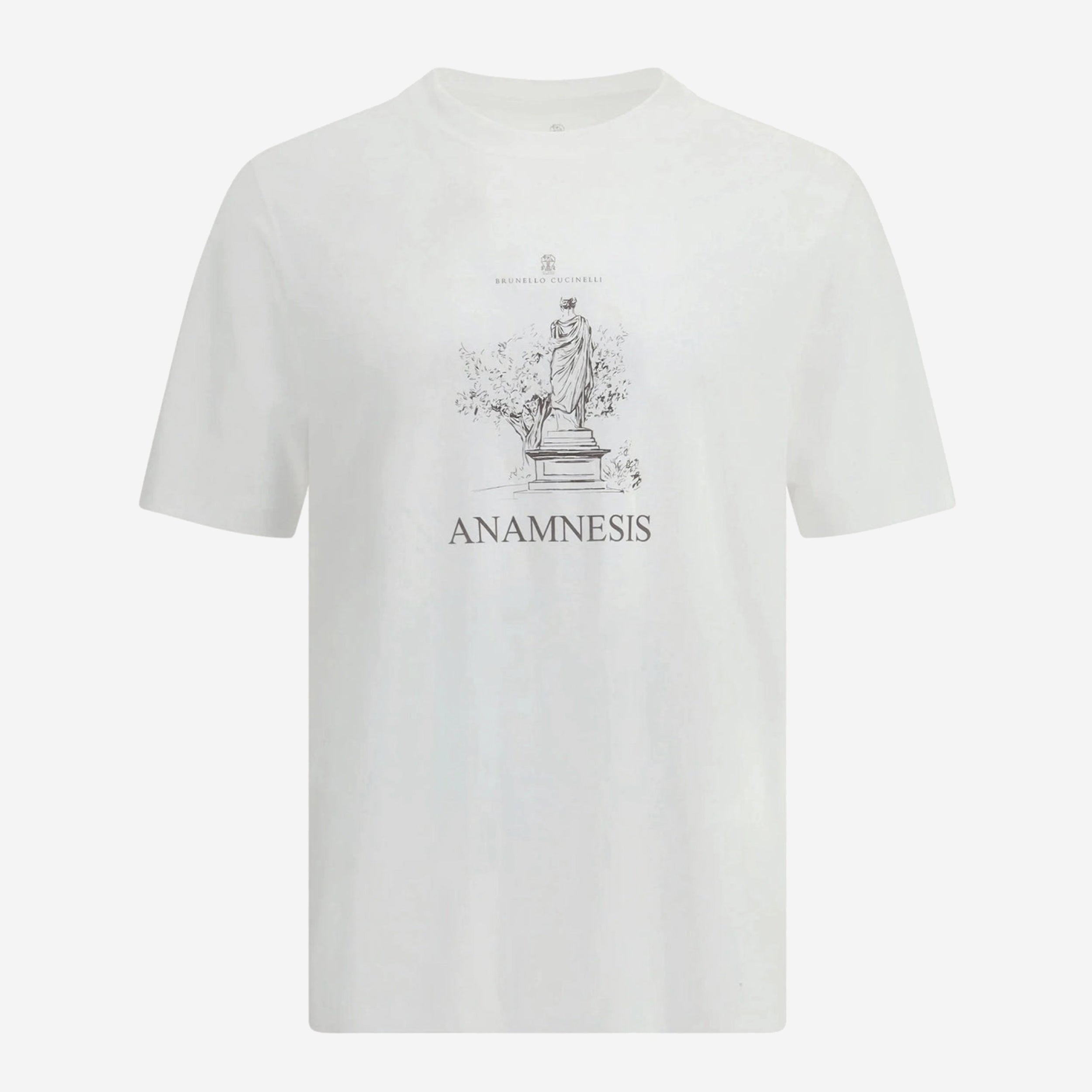 Brunello Cucinelli Anamnesis Logo Print T-Shirt