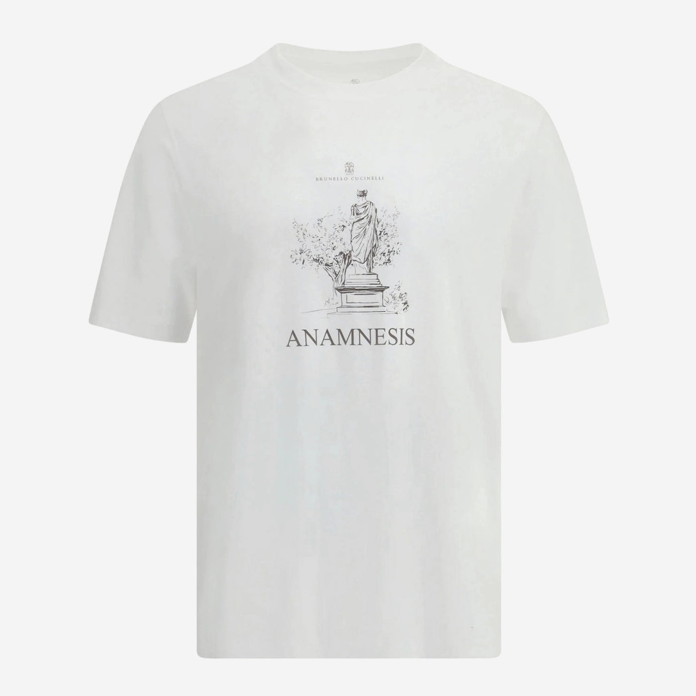 Brunello Cucinelli Anamnesis Logo Print T-Shirt