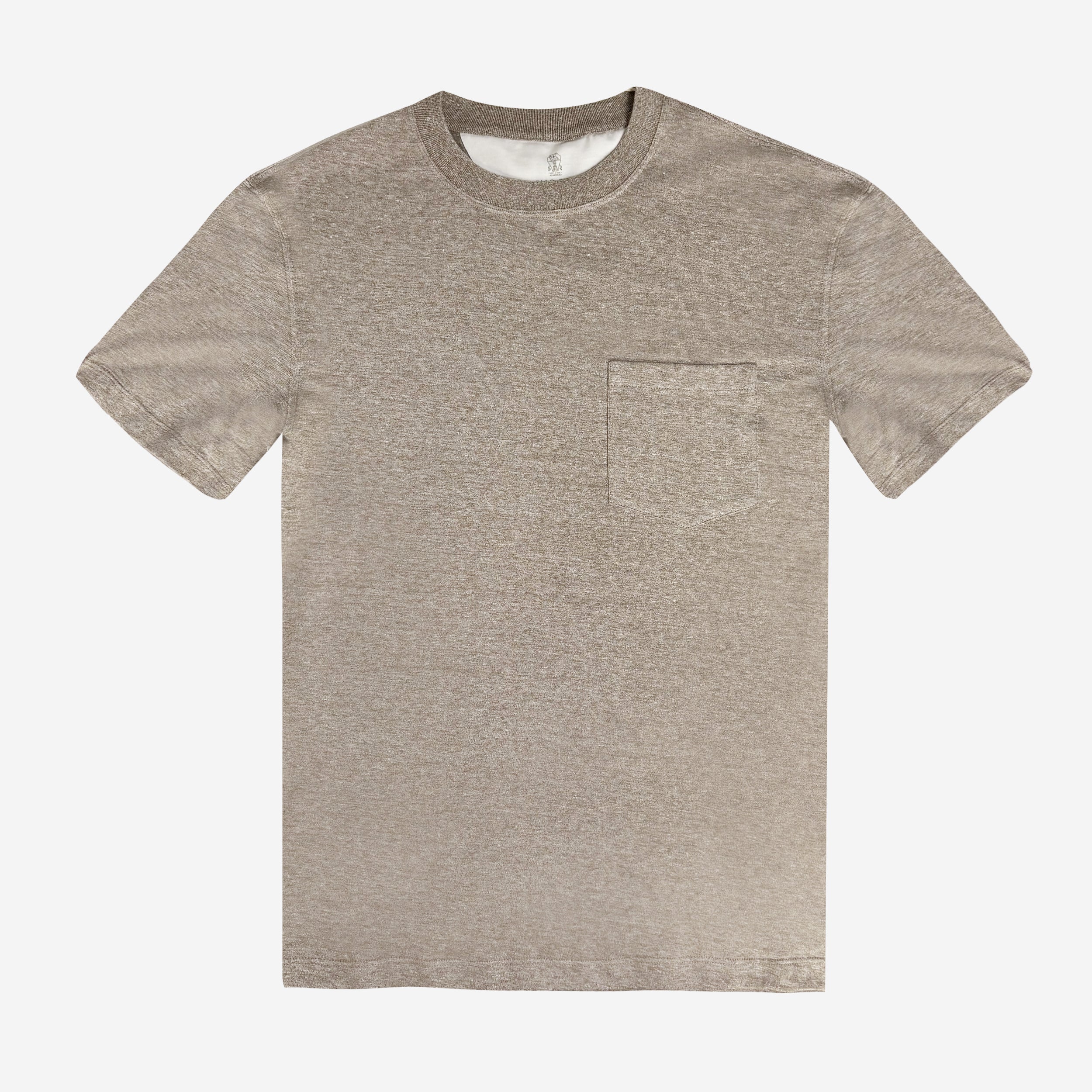 Brunello Cucinelli Linen And Cotton T-Shirt