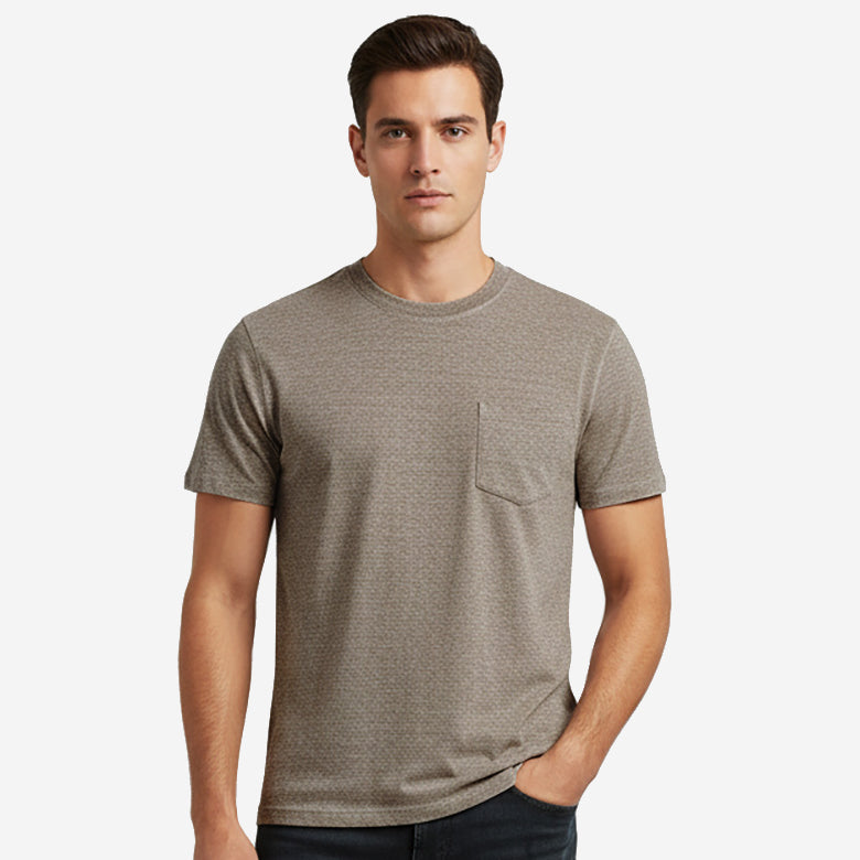 Brunello Cucinelli Linen And Cotton T-Shirt