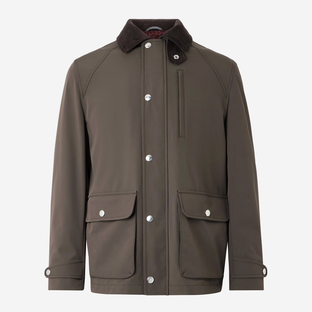 Brunello Cucinelli Stretch Bonded Nylon Field Jacket – ZAP