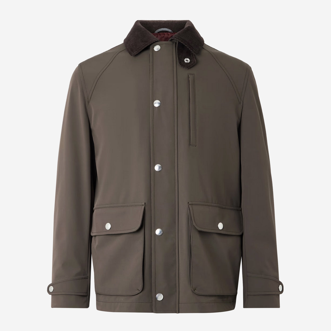 Brunello Cucinelli Stretch Bonded Nylon Field Jacket