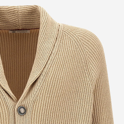 Brunello Cucinelli English Rib Cardigan