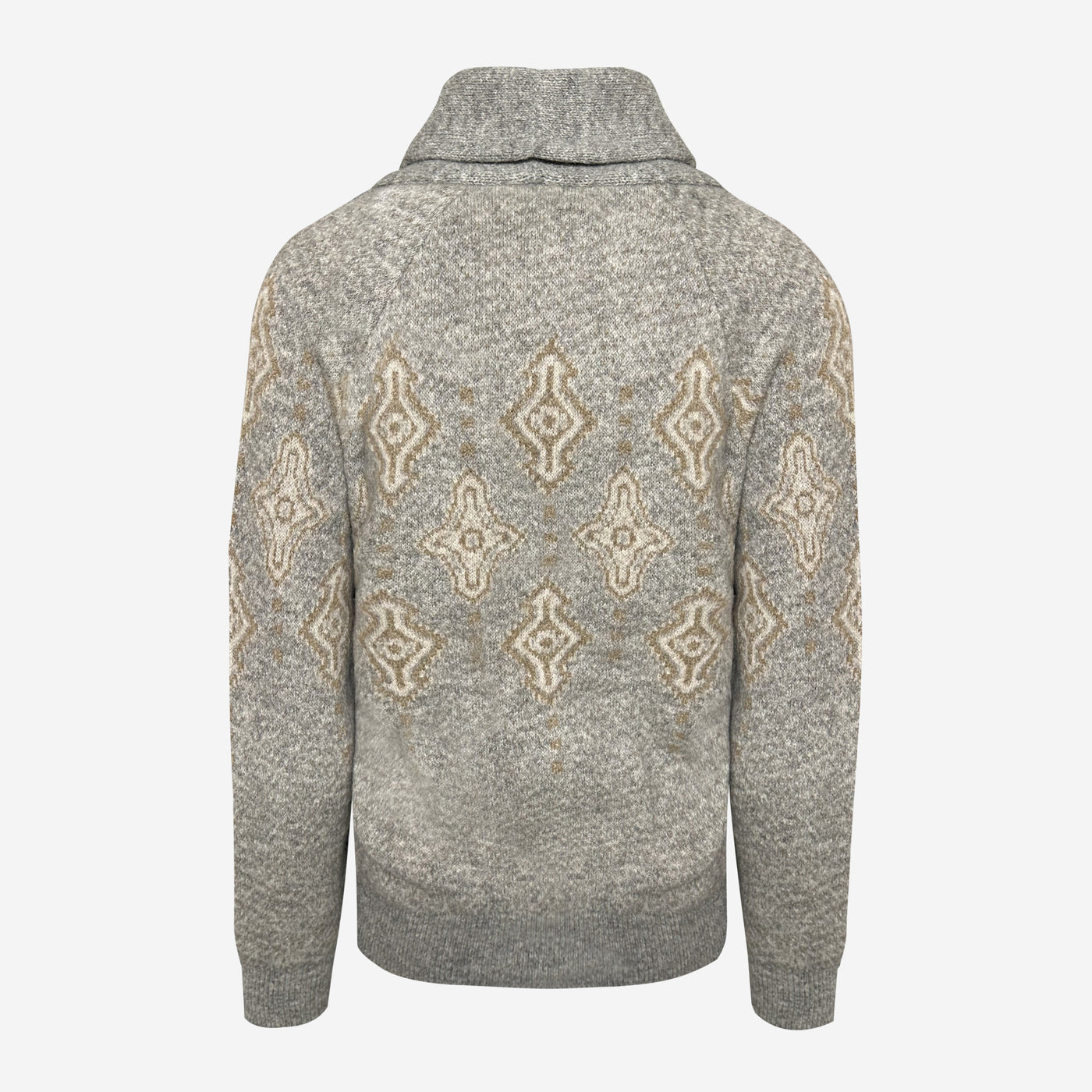 Brunello Cucinelli Geometric Jacquard Cardigan