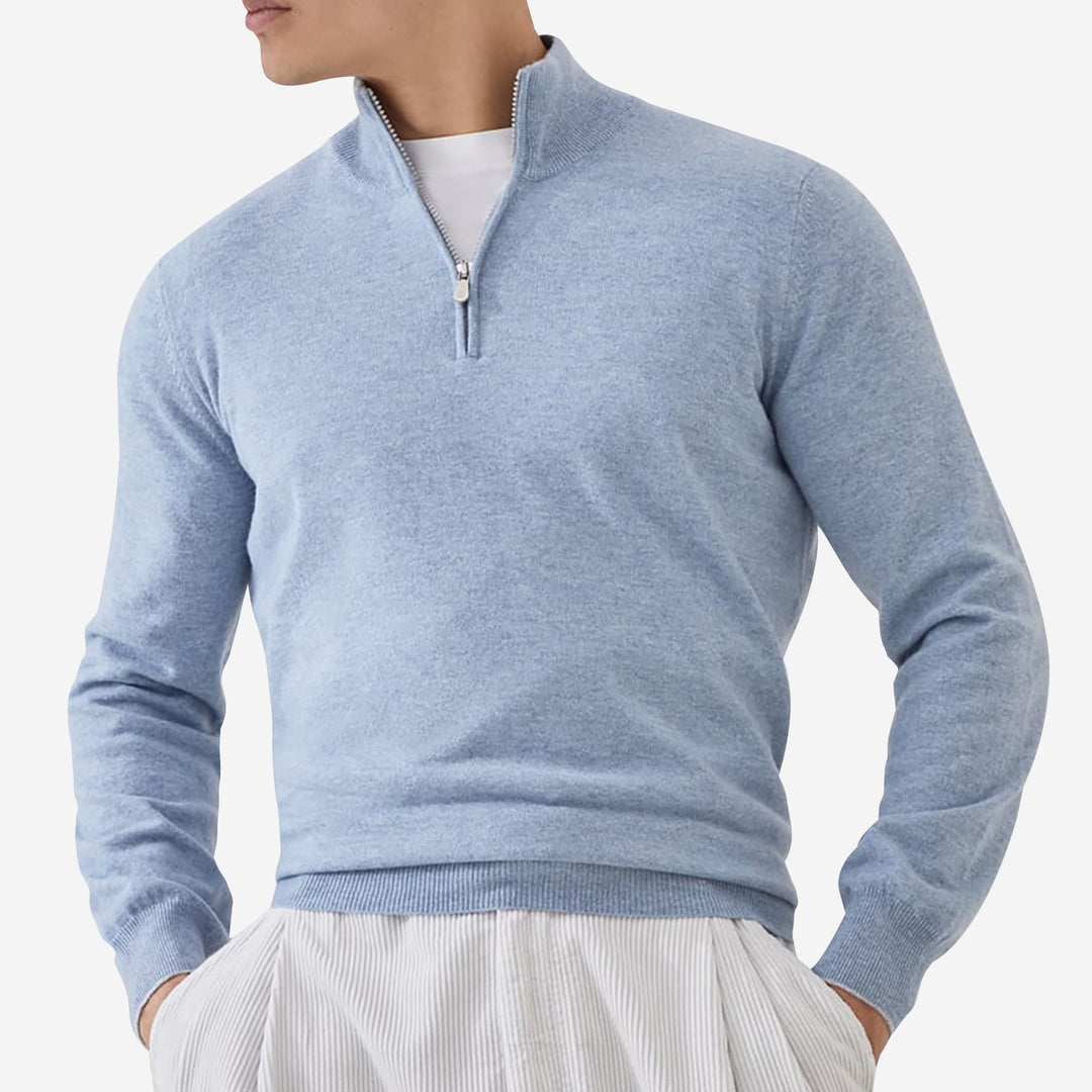 Brunello Cucinelli Cashmere Half Zip Knitwear – ZAP