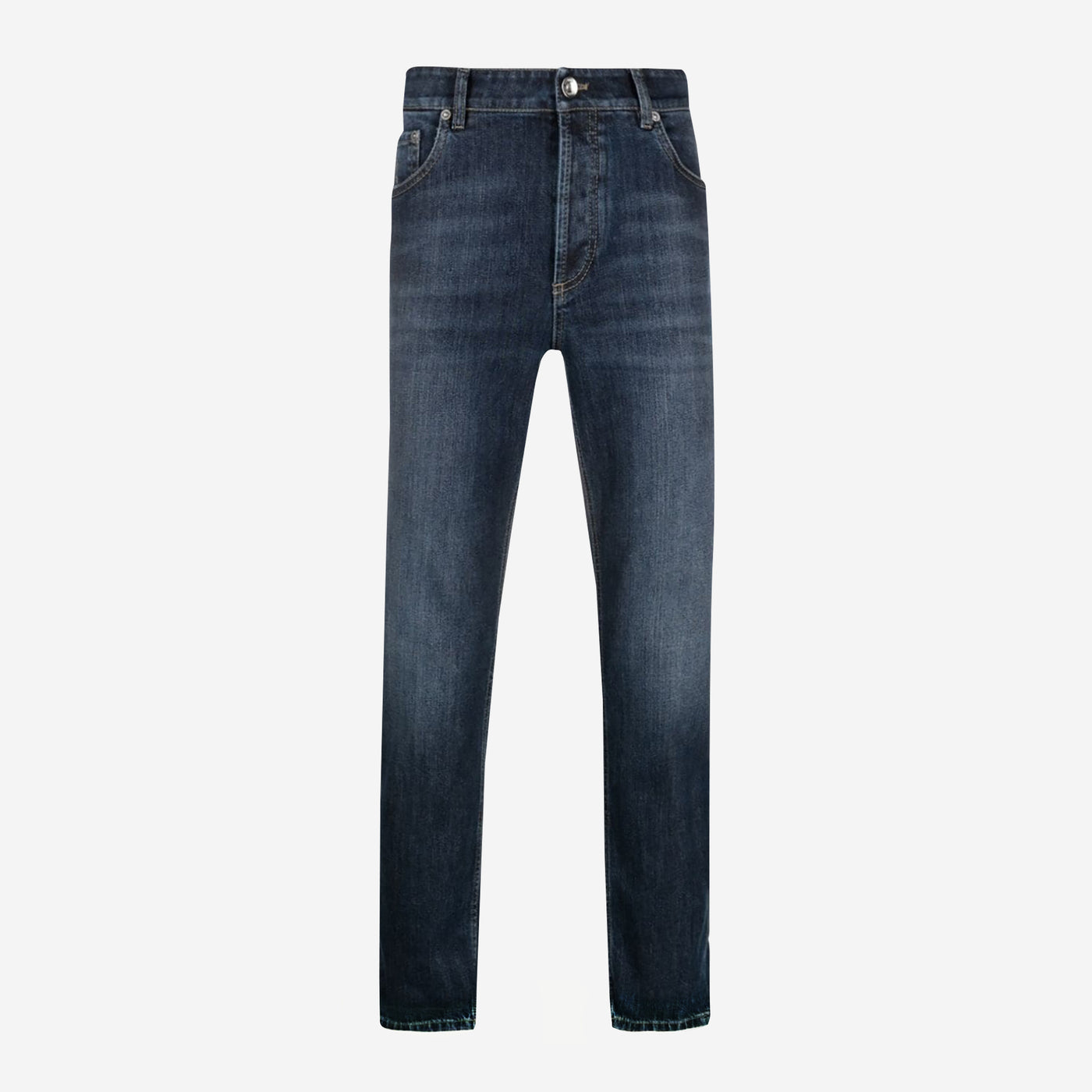Brunello Cucinelli Denim Traditional Fit Five-Pocket Jean