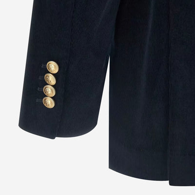 Brunello Cucinelli Double-Breasted Corduroy Blazer