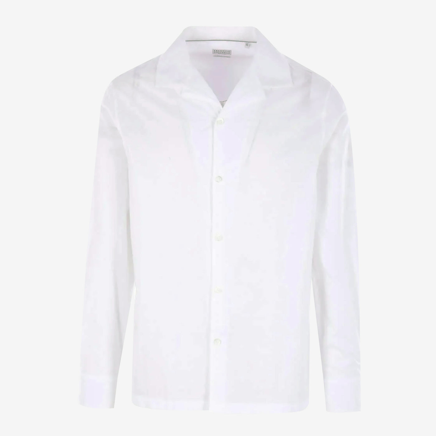 Brunello Cucinelli Embroidered Cotton Shirt