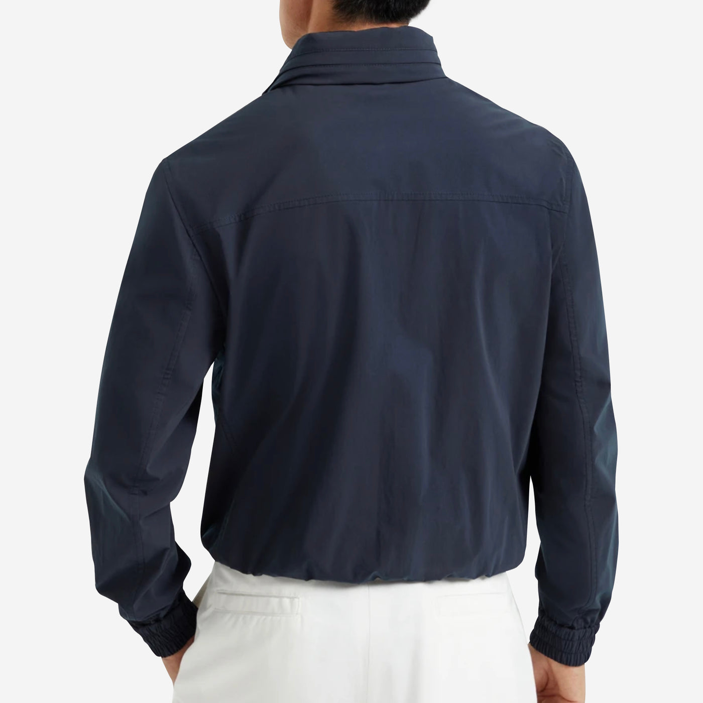 Brunello Cucinelli Water-Resistant Bonded Cotton Unlined Jacket