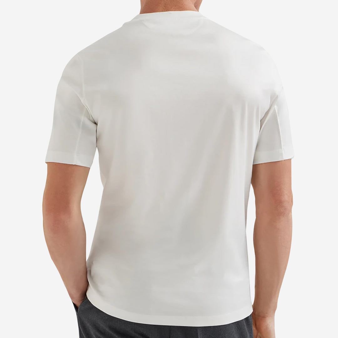 Brunello Cucinelli Logo Jersey T-Shirt – ZAP