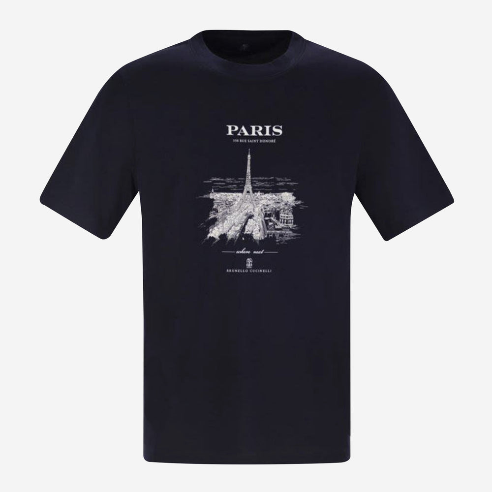 Brunello Cucinelli Paris T-Shirt – ZAP