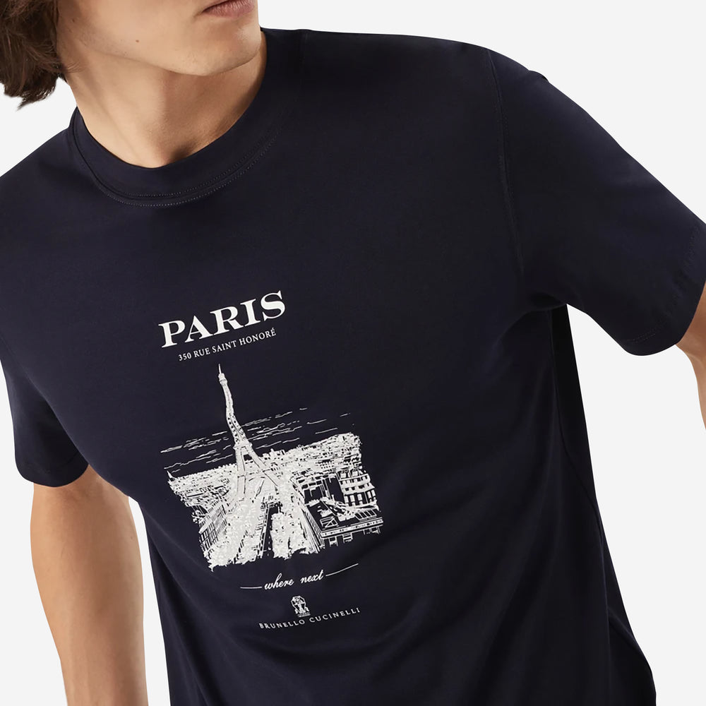 Brunello Cucinelli Paris T-Shirt – ZAP